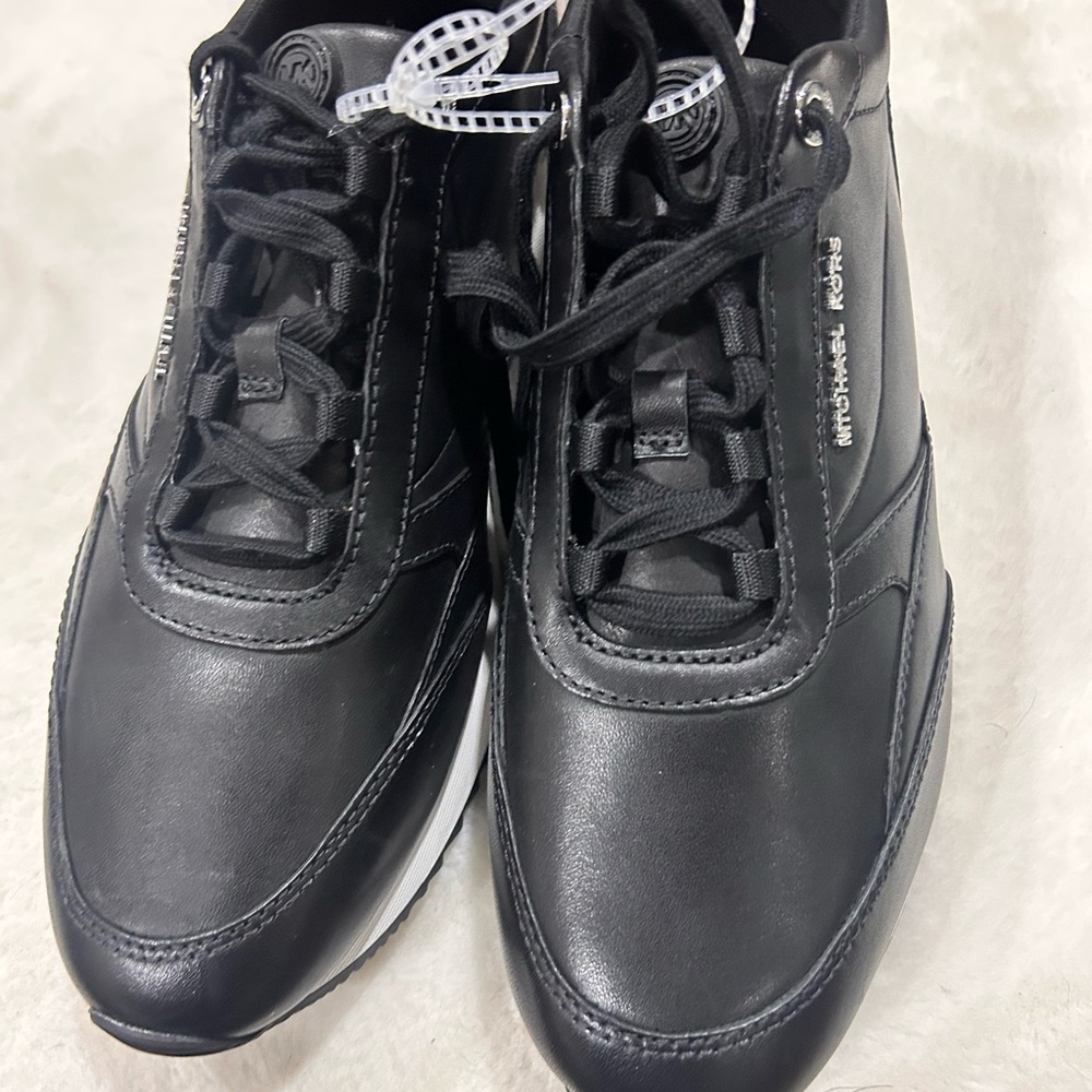 Michael Kors Black Leather Women’s Shoes